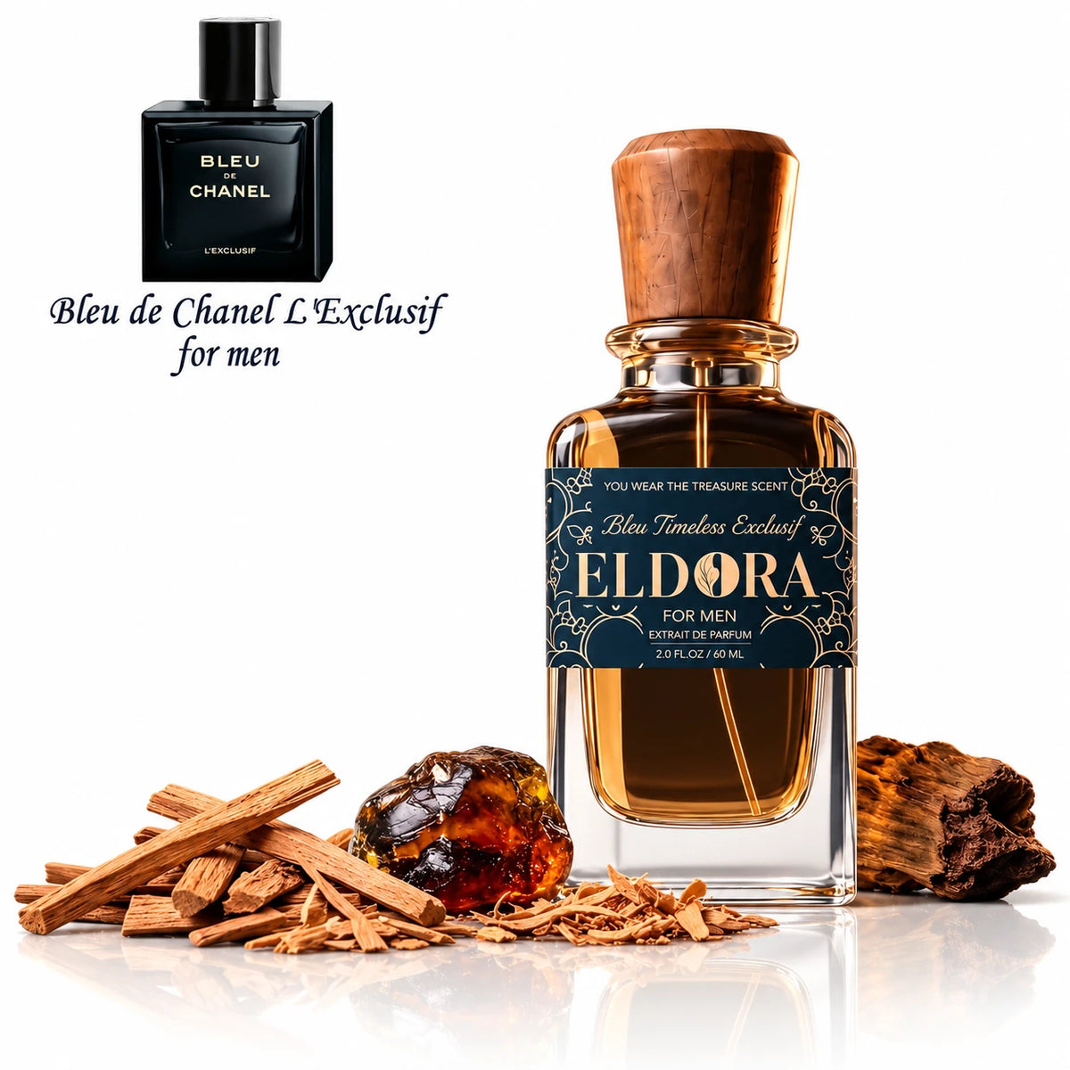 Bleu Timeless Exclusif by Eldora - Eau de Parfum inspired by Bleu de Chanel L'Exclusif (Chanel)