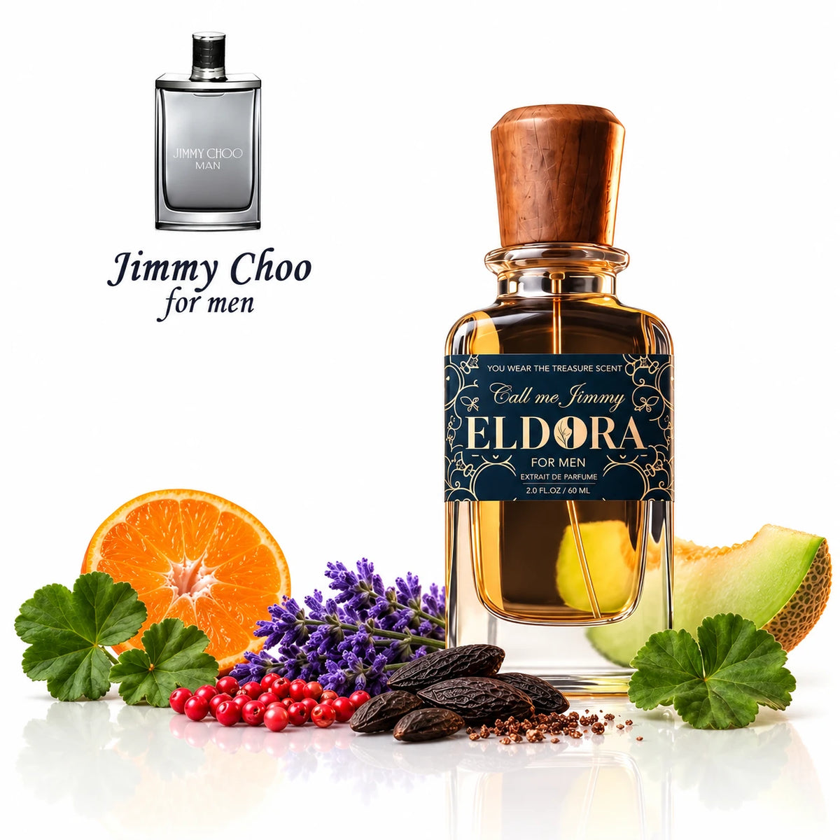 Call me Jimmy by Eldora - Eau de Parfum inspired by Jimmy Choo Man