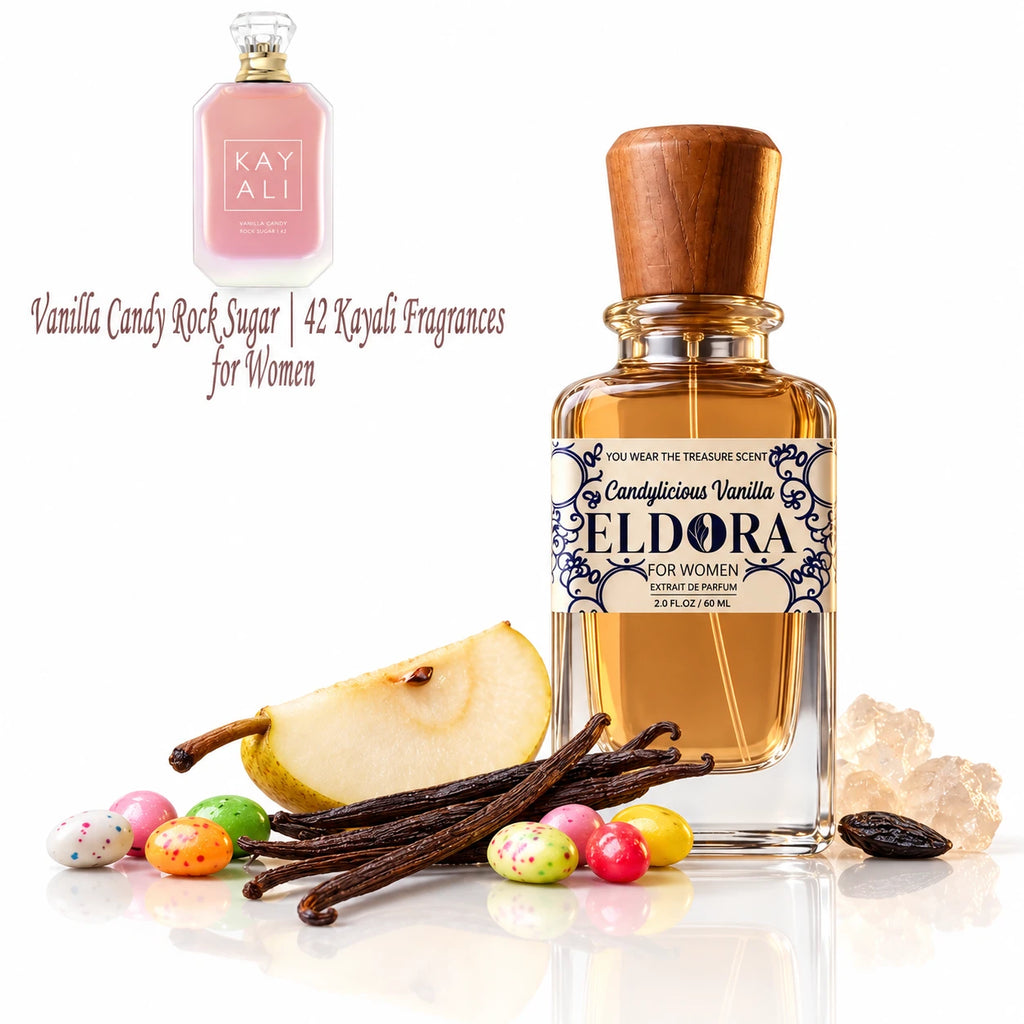 Candylicious Vanilla by Eldora - Extrait de Parfum inspired by Vanilla Candy Rock Sugar 42 (Kayali)