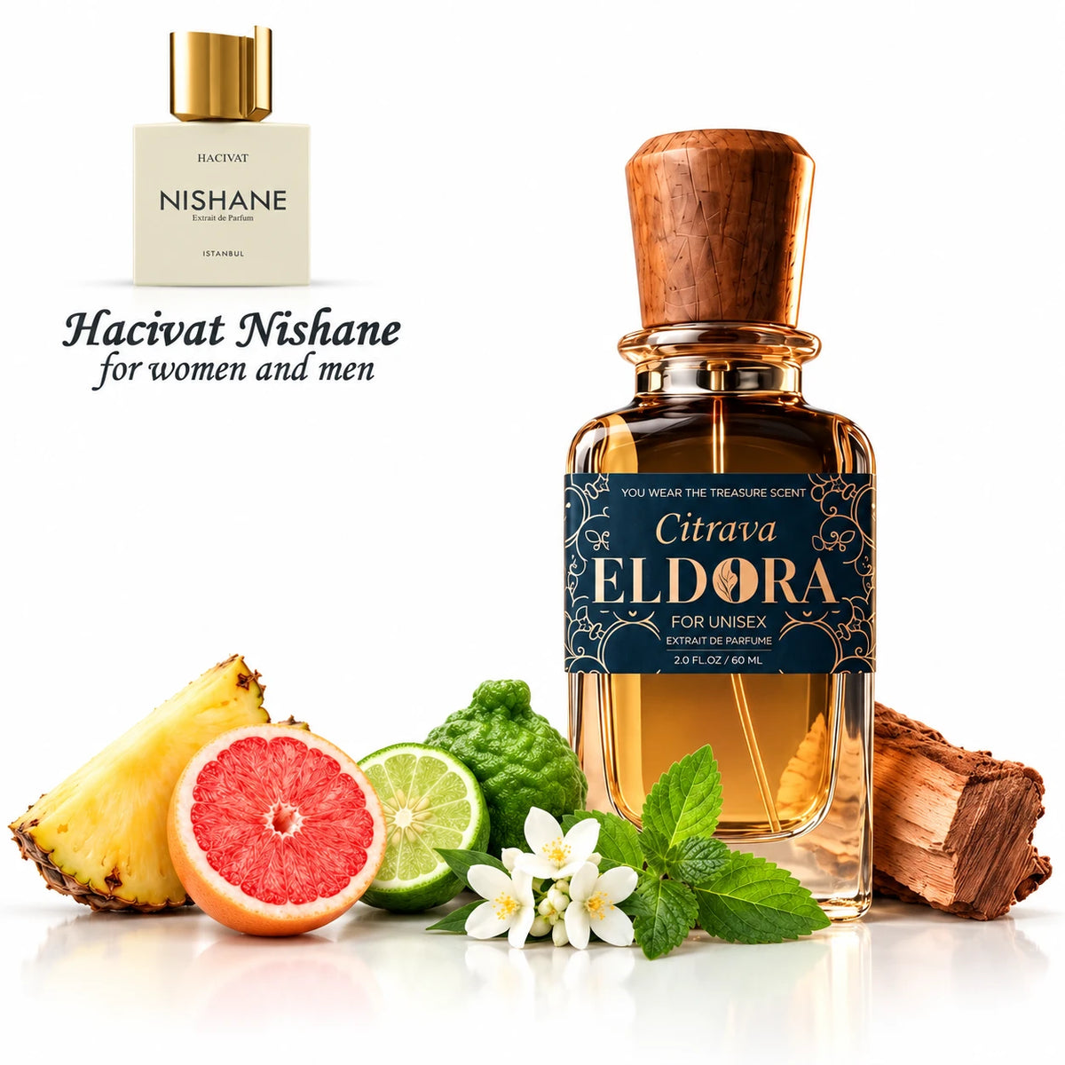 Citrava by Eldora - Eau de Parfum inspired by Hacivat (Nishane)