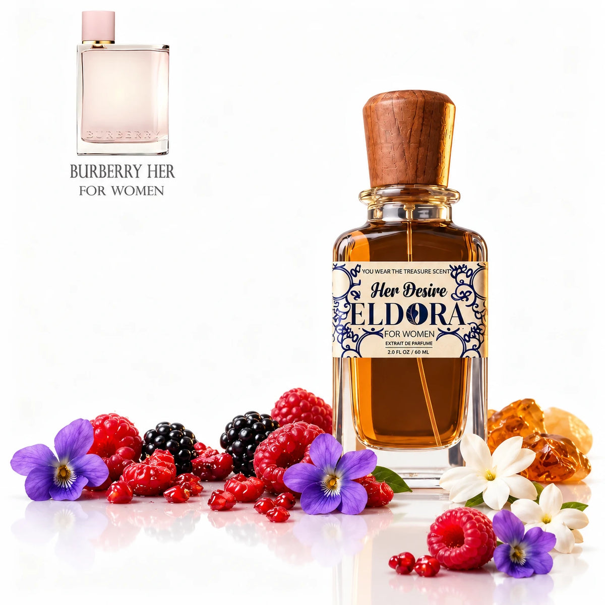 Her Desire by Eldora - Extrait de Parfum inspired by Burberry Her