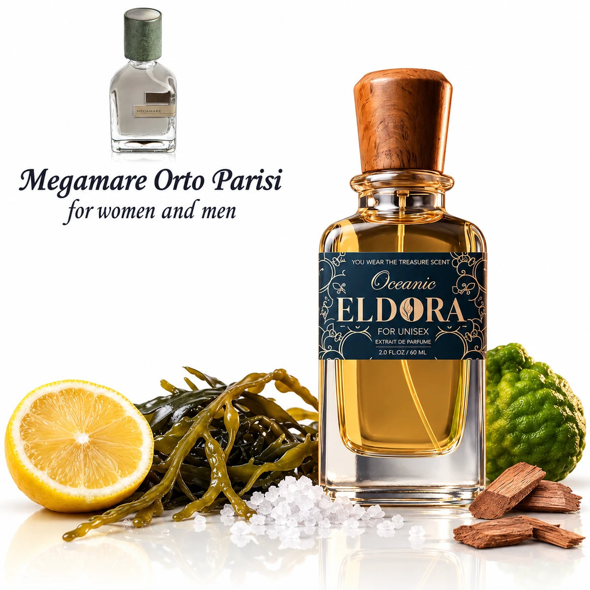 Oceanic by Eldora - Eau de Parfum inspired by Megamare (Orto Parisi)