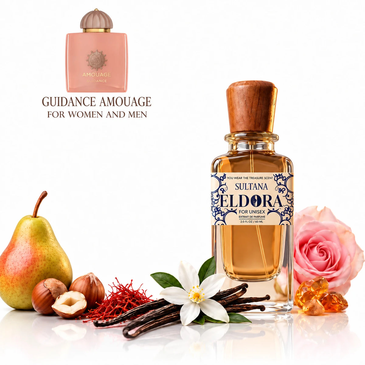 Sultana by Eldora - Extrait de Parfum inspired by Guidance (Amouage)